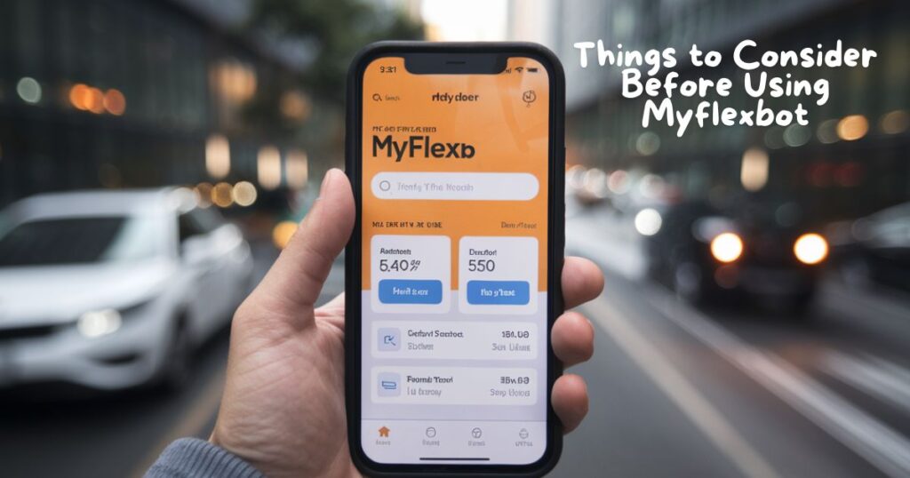 Things to Consider Before Using Myflexbot