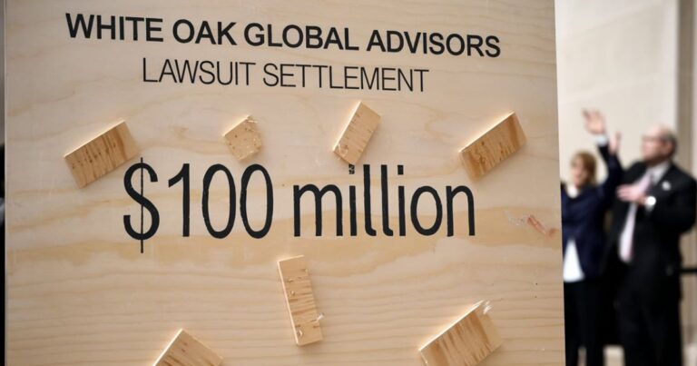 white oak global advisors lawsuit settlement Over $100 Million case