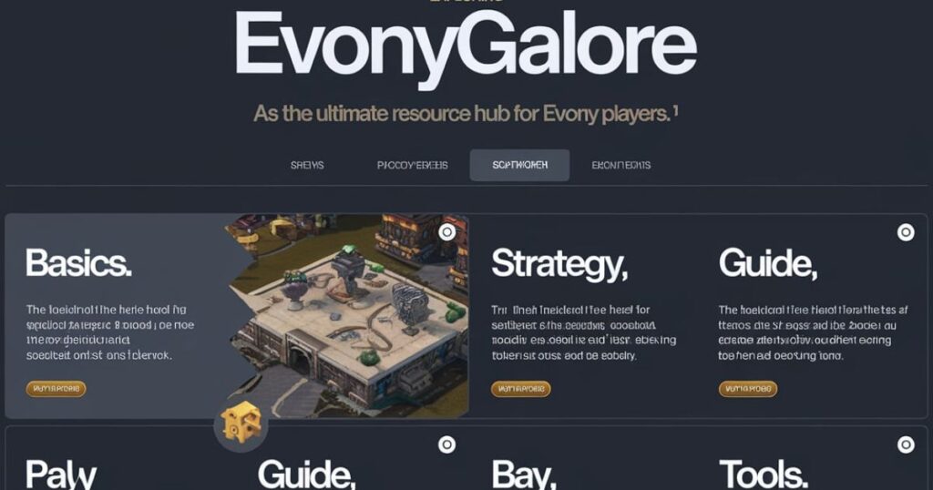 Strategies and Tips for Beginners: Kickstart Your Evony Journey with EvonyGalore