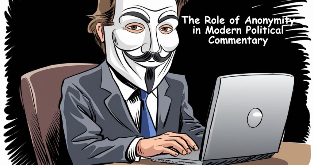 The Role of Anonymity in Modern Political Commentary