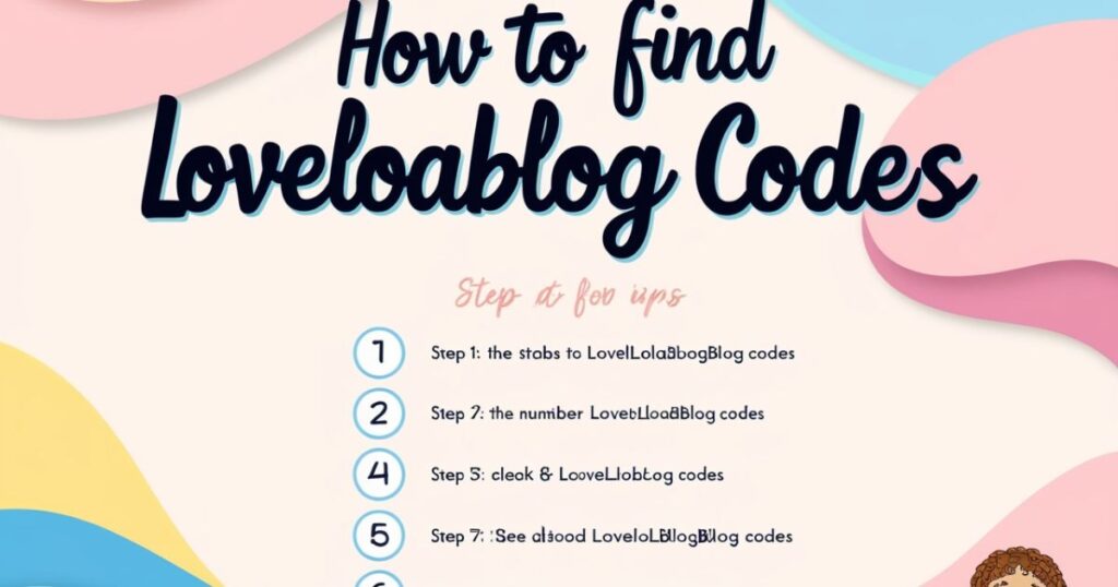 How to Find Lovelolablog Codes?