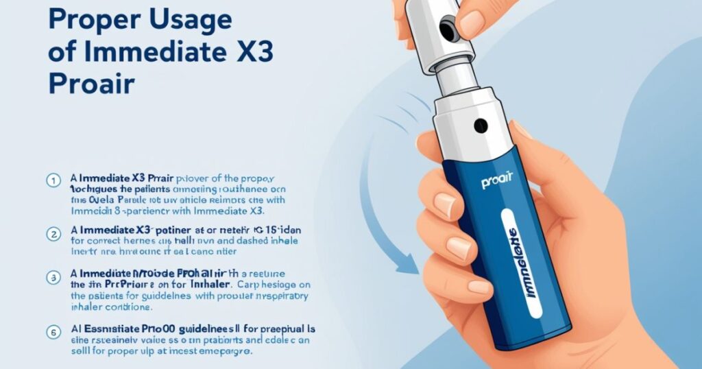 Proper Usage of Immediate X3 Proair: Essential Guidelines